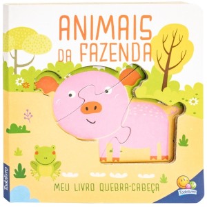 MEU LIVRO QUEBRA-CABEÇA ANIMAIS DA FAZENDA TODOLIVRO