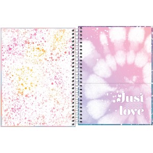 CADERNO ESPIRAL CD UNIV 1M GOOD VIBES 80 FLS TILIBRA