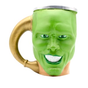 CANECA FORMATO 3D 250ML MASCARA ZONA CRIATIVA