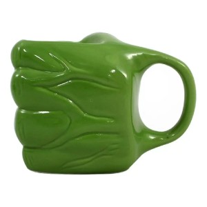 CANECA 3D 350ML MÃO HULK ZONA CRIATIVA