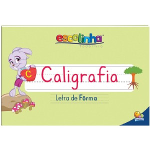 ESCOLINHA LETRA DE FORMA CALIGRÁFIA TODOLIVRO