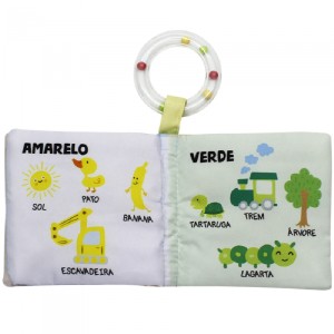 PALAVRINHAS ACONCHEGANTES UM LIVRO DE PANO! CORES TODOLIVRO