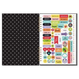 PLANNER COMPACTO MENSAL FIORE FINA IDEIA