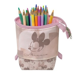 ESTOJO RETRÁTIL TECIDO MINNIE ROSA DAC