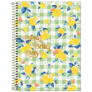 CADERNO ESPIRAL CD UNIV 1M LITTLE GARDEN 80 FLS TILIBRA