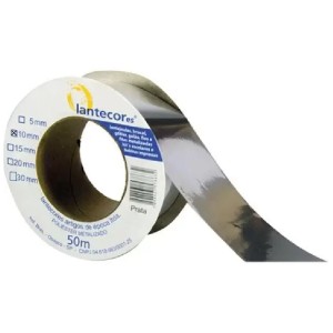 FITA METALÓIDE 10MMX50MTS PRATA LANTECORES