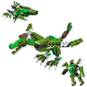 BRINQUEDO PARA MONTAR CYBERDINO BLOCOS 100 PCS