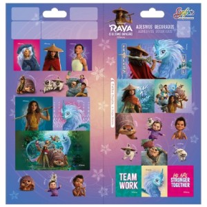 ADESIVO DECORADO DUPLO RAYA E O ÚLTIMO DRAGÃO TILIBRA