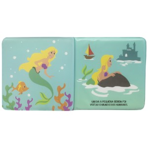 LIVRO DE BANHO A PEQUENA SEREIA TODOLIVRO
