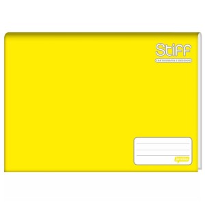 CADERNO BROCHURA CARTOGRAFIA AMARELO 96FLS JANDAIA