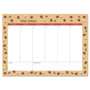 BLOCO SEMANAL JOANINHA FINA IDEIA