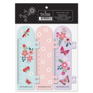 MARCADORES DE PÁGINAS BORBOLETA FINA IDEIA