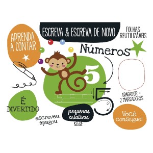 ESCREVA E ESCREVA DE NOVO NÚMEROS ED V&R