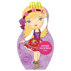 DESENHE SUA BONECA RUSSA ED V&R