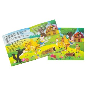 MINI QUEBRA CABECA OS TRÊS PORQUINHOS TODOLIVRO