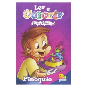 LER E COLORIR PINÓQUIO TODOLIVRO