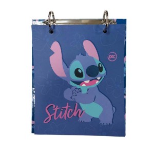 MINI CADERNO ARGOLADO VERT STITCH 80FLS DAC