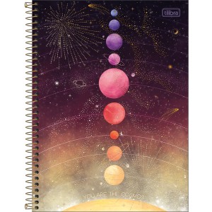 CADERNO CD UNIVERSITÁRIO MAGIC 1M 80 FLS TILIBRA