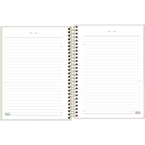CADERNO ESPIRAL CAPA PLAS COLEGIAL 10M HAPPY VD 160F TILIBRA