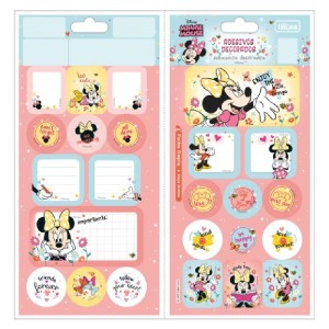 ADESIVO DECORADO DUPLO MINNIE MOUSE TILIBRA