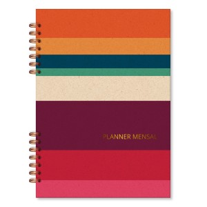 PLANNER COMPACTO MENSAL RECICLAR FINA IDEIA