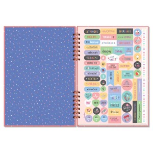 PLANNER COMPACTO MENSAL RISCADINHO FINA IDEIA