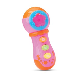 MICROFONE BABY COM LUZ E SOM ART BRINK