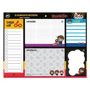 BLOCO C/5 TAMANHOS HARRY POTTER 20FLS DAC