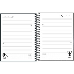 CADERNO ESPIRAL CD COLEGIAL STRANGER THINGS 1M 80FLS TILIBRA