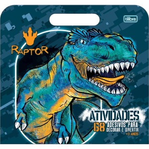 FOLHAS DE ATIVIDADES MALETA RAPTOR 8 FOLHAS TILIBRA