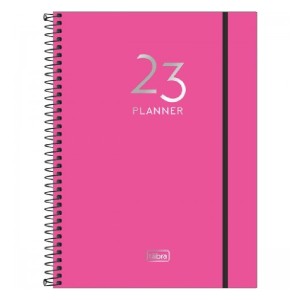 PLANNER ESPIRAL NEON M9 TILIBRA
