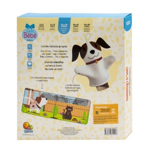 LIVRINHO FANTOCHE DE BANHO LUPI, O CÃOZINHO TODOLIVRO