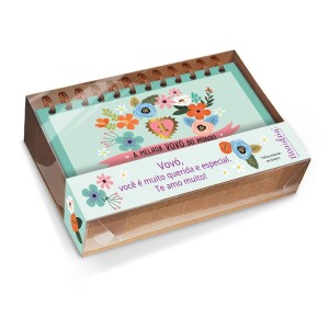 BLOCO PRESENTE AVÓ NÚMERO 1 FINA IDEIA