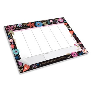 BLOCO SEMANAL FIORE FINA IDEIA