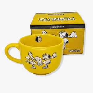 CANECA SOPA TURMA E SNOOPY ZONA CRIATIVA