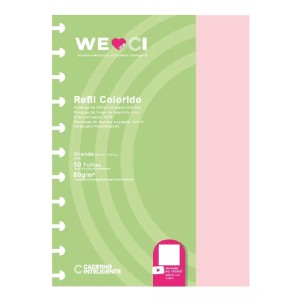 REFIL COLORIDO GRANDE 80G CADERNO INTELIGENTE