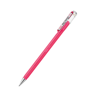 CANETA GEL HOLLER MATTEHOP ROSA 1.0  PENTEL
