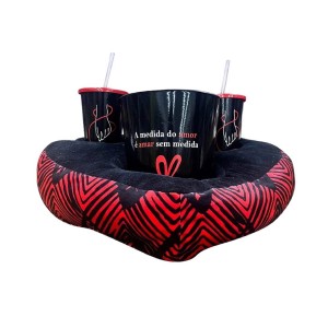 KIT PIPOCA CORAÇÃO A MEDIDA DO AMOR - ZONACRIATIVA