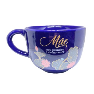 CANECA SOPA 500ML MÃE ETERNO AMOR ZONACRIATIVA