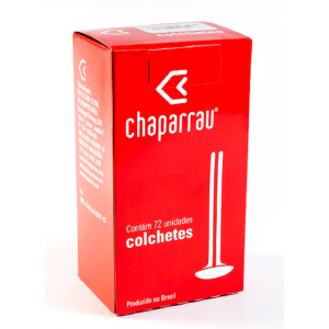 COLCHETE N.3 CAIXA COM 72 CHAPARRAU