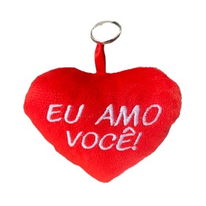CHAVEIRO CORAÇÃO EU TE AMO