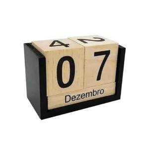 CALENDÁRIO DECORATIVO PERMANENTE MDF