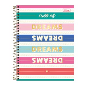 CADERNO ESPIRAL CD COLEGIAL 1M BE NICE 80 FLS TILIBRA