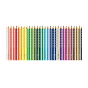 ECOLAPIS DE COR GRIP 48 CORES ESTOJO DE LATA FABER-CASTELL