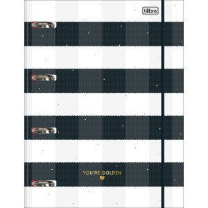 CADERNO ARGOLADO CARTONAD UNIVERSITÁRIO WEST VILLAGE TILIBRA