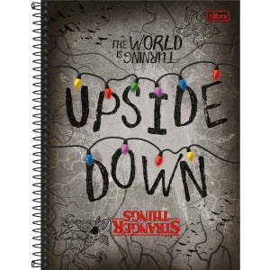 CADERNO ESP UNIV 10M STRANGER THINGS 160 FLS TILIBRA CONNECT