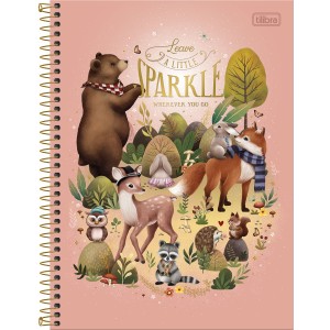 CADERNO ESPIRAL CD UNIV 10M LOVELAND 160 FLS TILIBRA