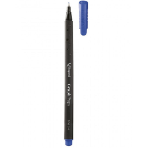 CANETA GRAPH PEPS FINELINER 0.4 AZUL ESCURO MAPED