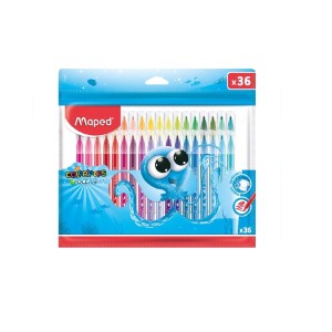 CANETA HIDROGRÁFICA 36 CORES COLOR’PEPS OCEAN POLVO MAPED