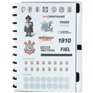 CADERNO INTELIGENTE CORINTHIANS TIMAO GRANDE